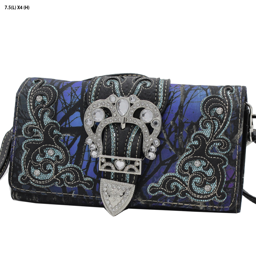 Rhinestone wallet online