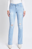 WannaBettaButt Mid-Rise Bootcut Jean