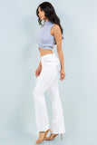 Rebel Denim White Bootcut Jeans