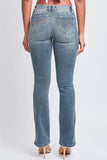 WannaBettaButt Mid Rise Bootcut Jeans