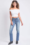 WannaBettaButt Mid Rise Bootcut Jeans