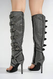 Cape Robbin Moto Mami Rhinestone Boots