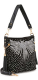 Let the Eagle Fly Winged Hobo Crossbody