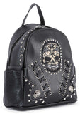 Antique Skull Design Backpack Handbag