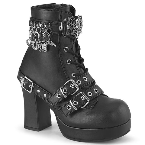 Gothika-66 Charm Ankle boots by Pleaser