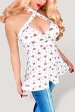 Not Your Babydoll Padded Poppy Pinup Halter