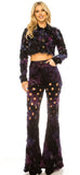 Purple Candy Tie Dye Denim Set SALE