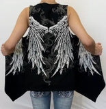 Wings of Protection Open Cardigan