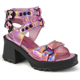 Demonia Bratty Platform Ankle Sandals