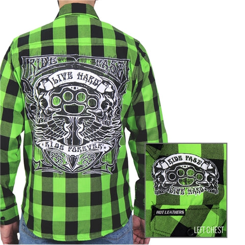Long Sleeve Riders Flannel