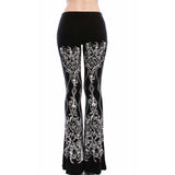 Vocal Fleur De Lis Rhinestone Pants