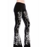 Vocal Fleur De Lis Rhinestone Pants