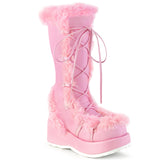 Pleaser Platform Furry Winter Boots