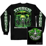 Sturgis 2022 Motorcycle Rally #1 Camiseta con mangas de diseño