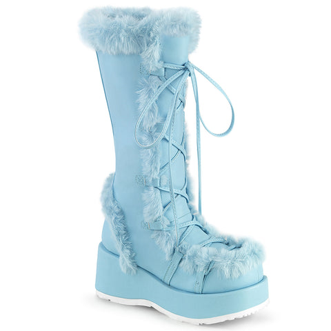 Pleaser Platform Furry Winter Boots