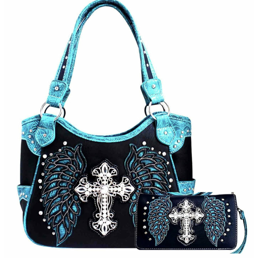Juicy Couture Woman 2pc bag set crossbody cross body purse pouch BNWT black  rose | Purses crossbody, Purse pouch, Bag set