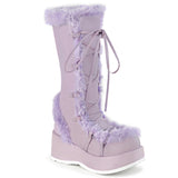 Pleaser Platform Furry Winter Boots