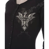 Platinum Plush “Protector” Cross & Winged Raglan