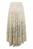 Ivory Lace Skirt - Daisy Corsets