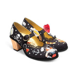 Chocolaticas Tacones Medios Pirata Mujer Mary Jane Pump