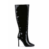 Shine On Cape Robbin Patent Knee High Boots