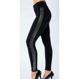 Vocal Showstopper Rhinestone Strip Legging