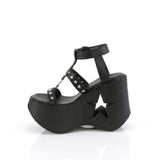 Metallic Star Platform Sandals