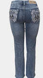 Route 66 American Rhinestone Embellished Jeans