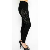 Vocal Rhinestone Flames Legging