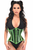 Lavish Green Clear Curvy Underbust Waist Cincher Corset