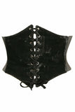 Lavish Black Velvet Corset Belt Cincher - Daisy Corsets