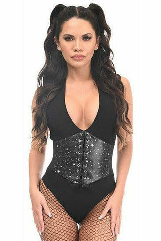 Lavish Celestial Lace-Up Corset Belt Cincher - Daisy Corsets