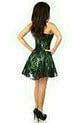 Lavish Green Lace Corset Dress - Daisy Corsets