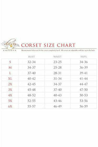 Daisy corsets womens Lavish Red Plaid Underwire Bustier